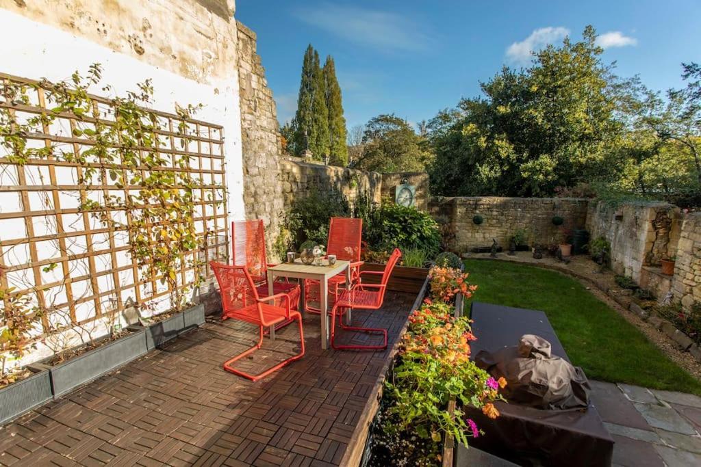 Georgian House Garden Apartment Bath Buitenkant foto
