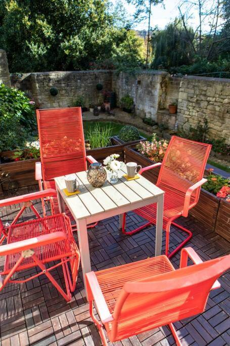 Georgian House Garden Apartment Bath Buitenkant foto